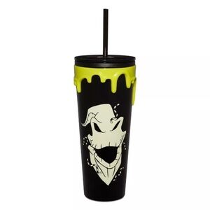 The Nightmare Before Christmas Glow in the Dark Oogie Boogie Cup with Straw